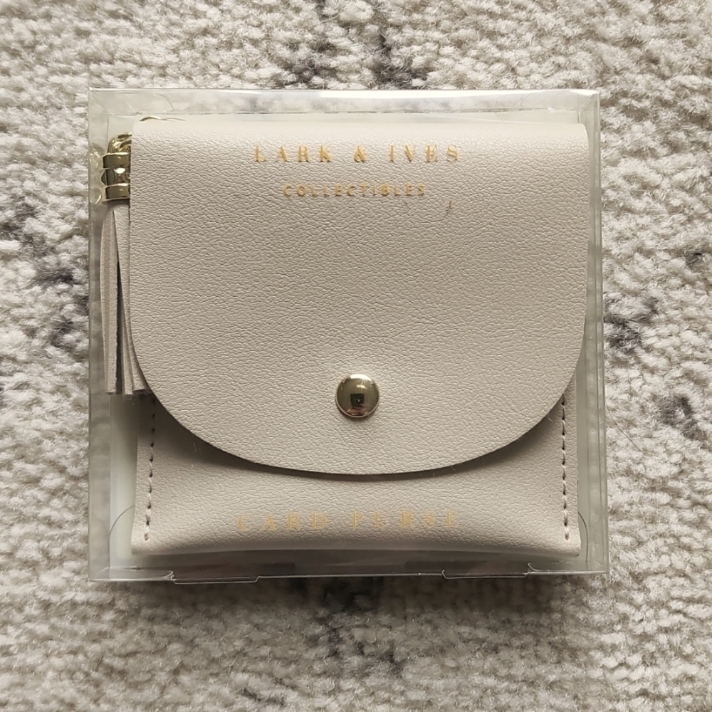 Lark & Ives Latte Card Purse